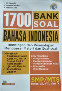 1700 Bank Soal Bimbingan Pemantapan Bahasa Indonesia Untuk SMP/MTS