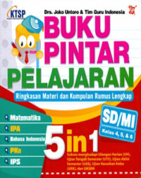 Buku Pintar Pelajaran SD/MI 5 in 1