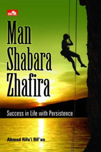 Man Shabara Zhafira : Success In Life With Persistence