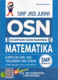 Siap Jadi Juara Olimpiade Sains Nasional Matematika SMP