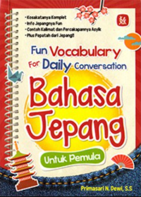 Vocabulary For Daily  Conversation  Bahasa Jepang